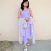 Light purple Kurta set