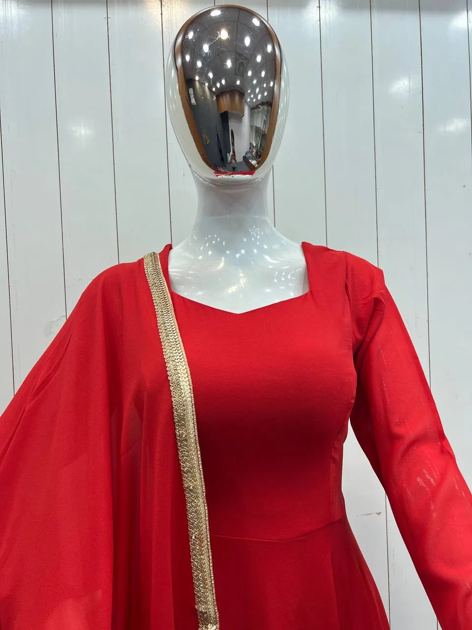 Beautiful Red Anarkali Dress for Women, Indian Wedding Wear Outfit, Anarkali  Suit, Indian Dress Full Flair 3 Piece Anarkali Kurti for Women - Etsy
