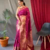 Rani Pink Soft silk saree