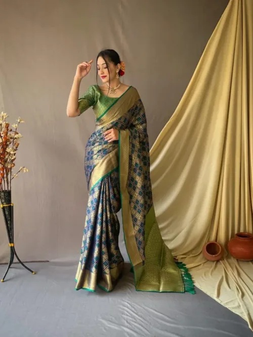 Green Silk Saree