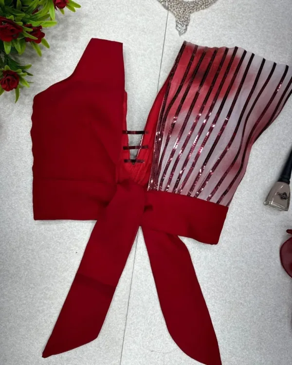 Red Organa Blouse