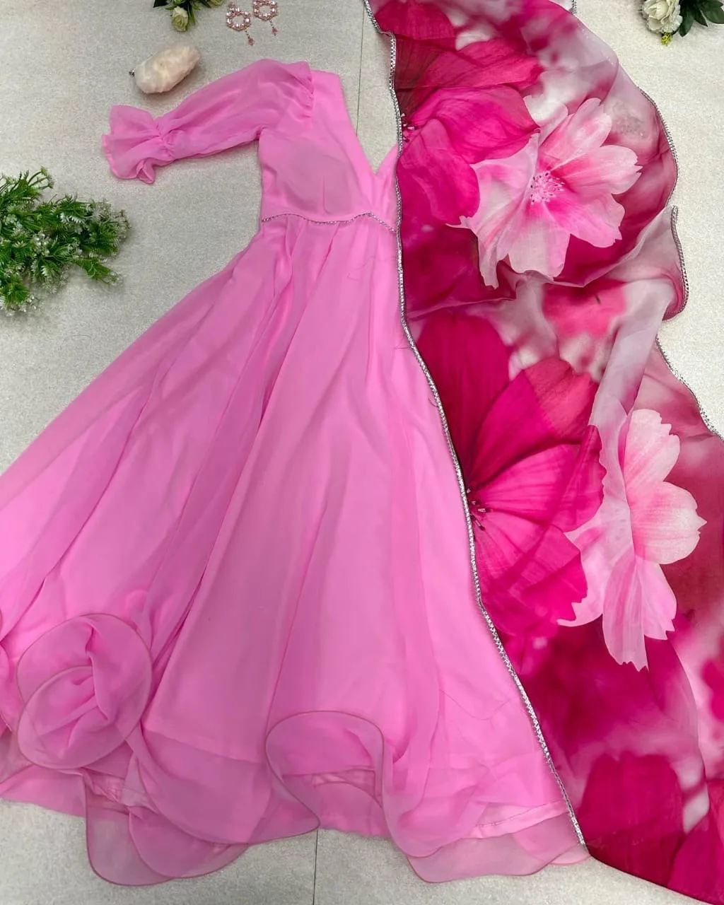 Pink 3D Flower Off Shoulder Quinceanera Custom Evening Gown With Charming  Design Perfect For Sweet 16 And Fiesta From Fittedbridal, $169.85 |  DHgate.Com