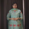 Sky Blue Party wear Sharara Suit