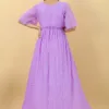 Pleated Gown for Women