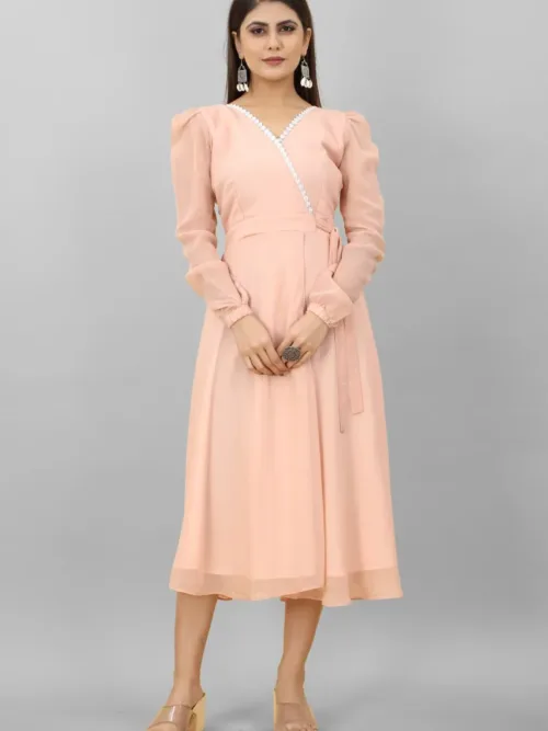 Peach Night Gown for Women