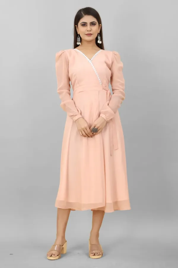 Peach Night Gown for Women