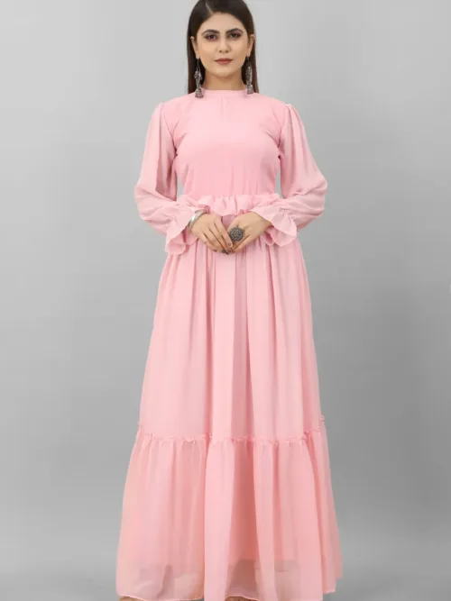 Pink Maxi dress for Women