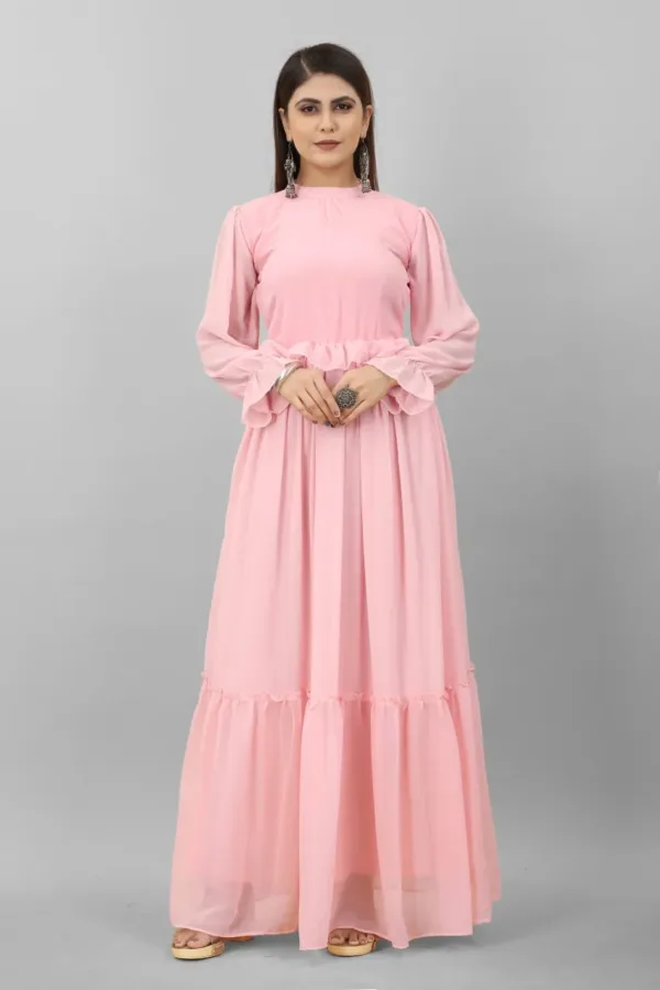 Pink Maxi dress for Women