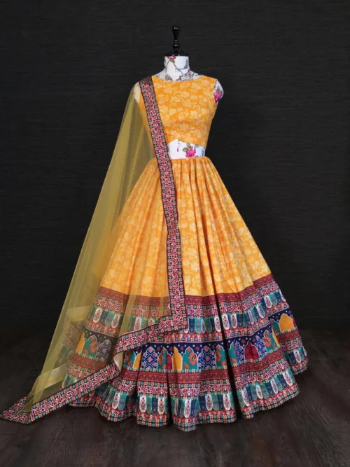 Yellow Lehenga for Haldi