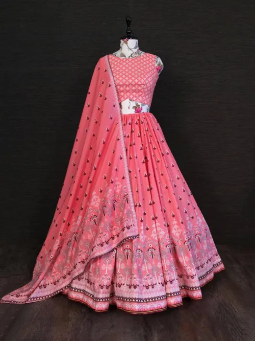 Silk Lehenga Choli