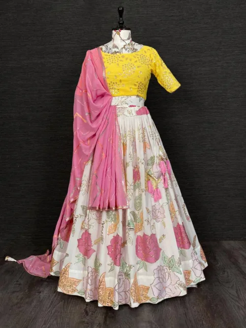 Embroidered Lehenga Choli for women