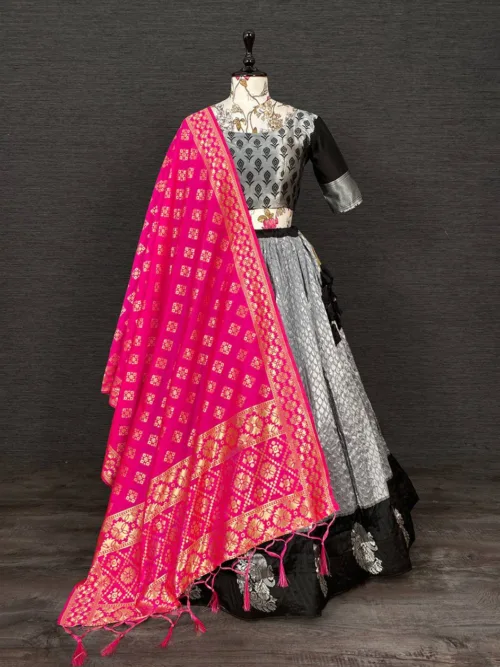 Grey Lehenga Choli for women