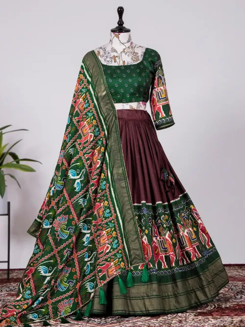 Wine Lehenga Choli for wedding