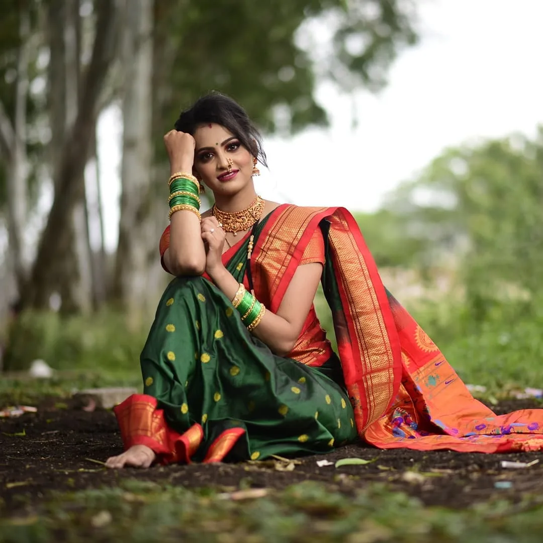 7 Paithani saree ideas | saree, saree styles, saree wedding